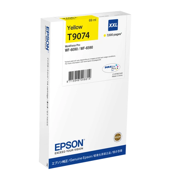 Epson T9074 Patron Yellow 7K /o/