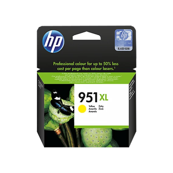 HP CN048AE Tintapatron Yellow 1.500 oldal kapacitás No.951XL