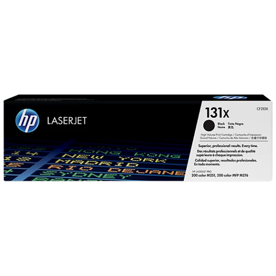 HP CF210X Toner Black 2.400 oldal kapacitás No.131X