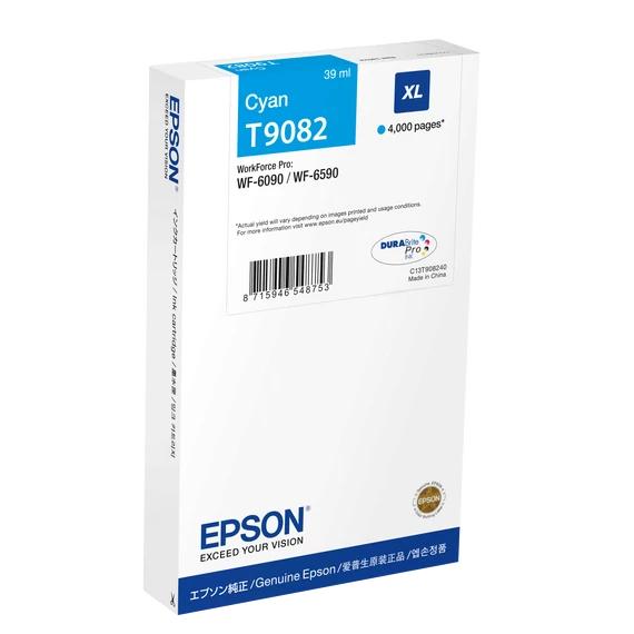Epson T9082 Patron Cyan 4K /o/