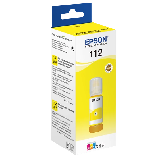 Epson T06C4 Tinta Yellow 70ml No.112