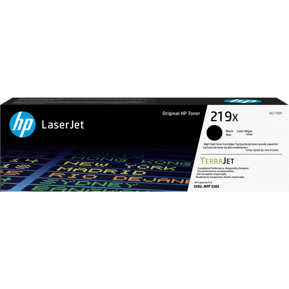 HP W2190X Toner Black 3.200 oldal kapacitás No.219X