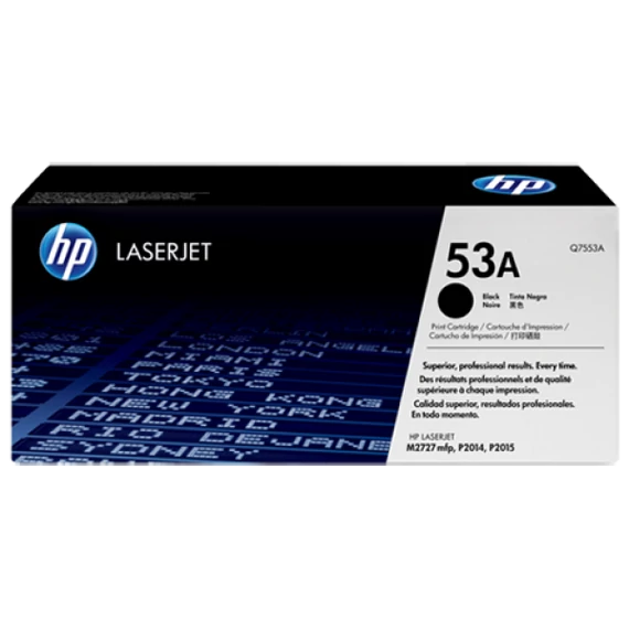 HP Q7553A Toner Black 3.000 oldal kapacitás No.53A