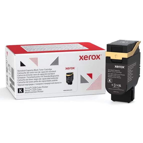 Xerox C325 toner Bk 2200 oldalra