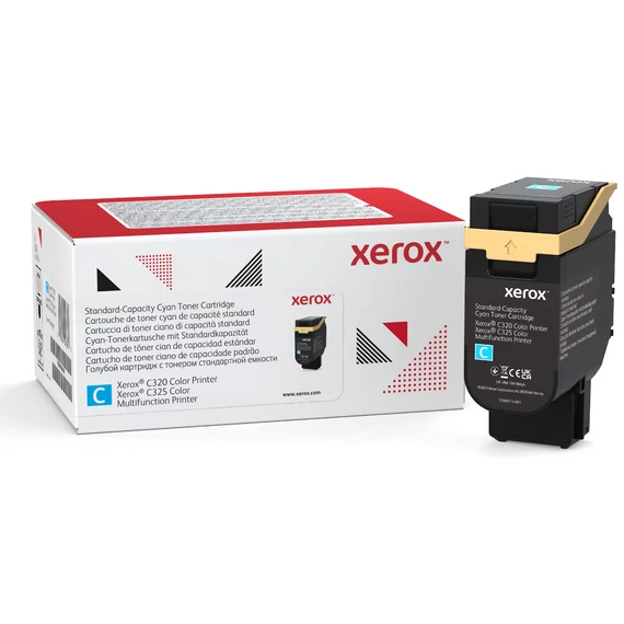 Xerox C325 toner Cyan 1800 oldalra