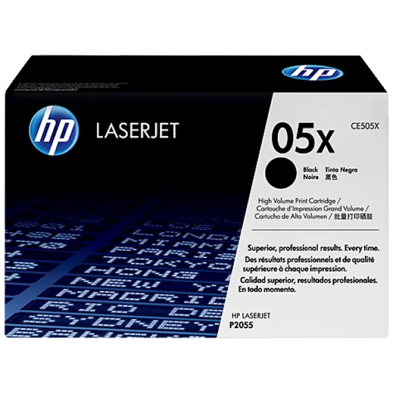 HP CE505X Toner Black 6.500 oldal kapacitás No.05X