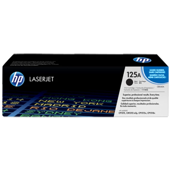 HP CB540A Toner Black 2.200 oldal kapacitás No.125A