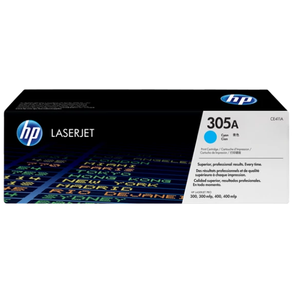 HP CE411A Toner Cyan 2.600 oldal kapacitás No.305A