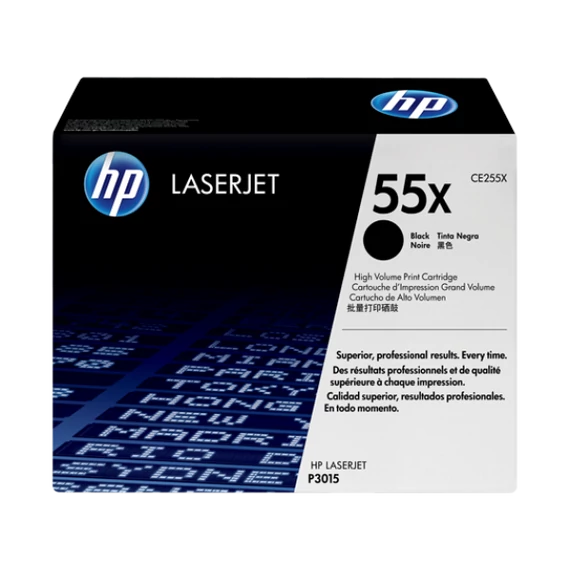 HP CE255X Toner Black 12.500 oldal kapacitás No.55X