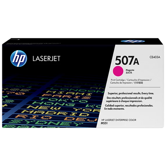 HP CE403A Toner Magenta 6.000 oldal kapacitás No.507A