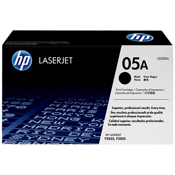 HP CE505A Toner Black 2.300 oldal kapacitás No.05A