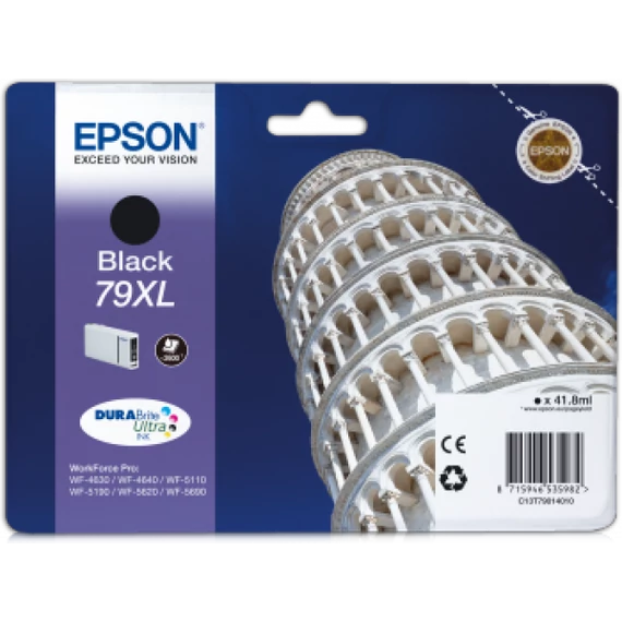 Epson T7901 Tintapatron Black 2.600 oldal kapacitás