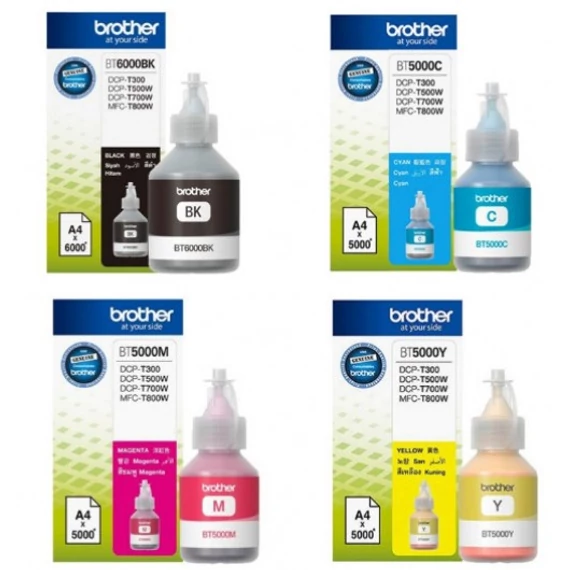 Brother BT6000BK Tintatartály Black 108 ml 6.000 oldal kapacitás