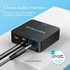 Vention HDMI -&gt; VGA, 0,15m, (+ Micro USB/F &amp; Audio Port, fekete), konverter