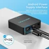 Vention HDMI -&gt; VGA, 0,15m, (+ Micro USB/F &amp; Audio Port, fekete), konverter