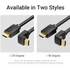 Vention HDMI, (270 Fokos, jobbra), 2m, kábel