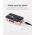 Vention HDMI (5be-1ki, fekete&arany), switcher