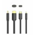 Vention mini HDMI/M -> HDMI/M (4K,HD, fekete), 1,5m, kábel