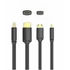 Vention mini HDMI/M -> HDMI/M (4K,HD, fekete), 2m, kábel