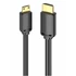 Vention mini HDMI/M -> HDMI/M (4K,HD, fekete), 2m, kábel