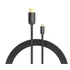 Vention micro HDMI/M -> HDMI/M (4K,HD,fekete), 1m, kábel