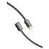 Vention HDMI/M -&gt; HDMI/F (4K, HD, PVC, fekete), 1,5m, kábel