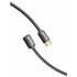 Vention HDMI/M -> HDMI/F (4K, HD, PVC, fekete), 3m, kábel