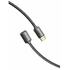 Vention HDMI/M -> HDMI/F (4K, HD, PVC, fekete), 5m, kábel