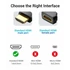 Vention HDMI/M -> HDMI/F (4K,fekete), adapter