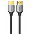 Vention HDMI/M ->HDMI/M (ultravékony, HD, alu,szürke), 1,5m, kábel