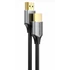 Vention HDMI/M -> HDMI/M,  (ultravékony,szürke alu), 2m, kábel