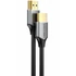 Vention HDMI/M  (szürke, ultravékony,HD), 3m, kábel