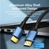 Vention HDMI/M -> HDMI/M (8K, alu, kék), 1,5m, kábel