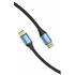 Vention HDMI/M -> HDMI/M (4K, HD, Alu, kék), 2m, kábel