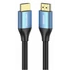 Vention HDMI/M -> HDMI/M (4K, HD, Alu, kék), 2m, kábel