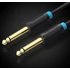 Vention 6.5mm jack/M -> 6.5mm jack/M kábel, (fekete, aranyozott), 1,5m, kábel
