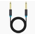 Vention 6.5mm jack/M -> 6.5mm jack/M, (audio,fekete), 5m, kábel