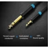 Vention 6.5mm jack/M -> 3.5mm jack/M, (audio,fekete), 1,5m, kábel