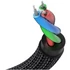Vention 3.5mm jack/M ->  3.5mm jack/M,  (audio,szövet), 1,5m, kábel