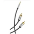 Vention 3.5mm jack/M -> 2*RCA/M,  (audio, aranyozott, fémház), 10m, kábel