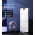 Choetech BH-T22  GlitzDonut TWS (Világító,nyakkábeles,lila), Fülhallgató