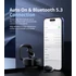 Choetech BH-T23 LuminaCube ENC TWS (Fekete), Fülhallgató