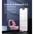 Choetech BH-T23 LuminaCube ENC TWS (Pink), Fülhallgató