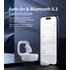 Choetech BH-T23 LuminaCube ENC TWS (Fehér), Fülhallgató