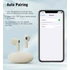 Choetech BH-T24 Aura Stereo Sound Quality TWS (Sárga), Fülhallgató