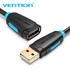Vention USB-A 2.0/M -&gt; USB-A 2.0/F 0,5m (hosszabbító,  PVC), kábel