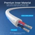 Vention USB-A -> DC 5.5mm, 0,5m, (fekete), kábel