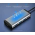 Vention USB-C -> HDMI/3*USB3.0/RJ45/PD, ( 6-1,szürke), 0,15m, konverter