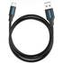 Vention USB-A 3.0/M -> USB-C/M kábel  (PVC,fekete), 0,5m, kábel