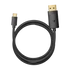 Vention USB-C -> DisplayPort, (4K,fekete),1m, kábel